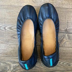 Tieks, Matte Black Flat, Size 8